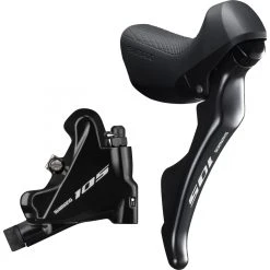 Shimano 105 ST-R7025/BR-R7070 11 Fach Schalthebel/Scheibenbremse Silky Black Hinten