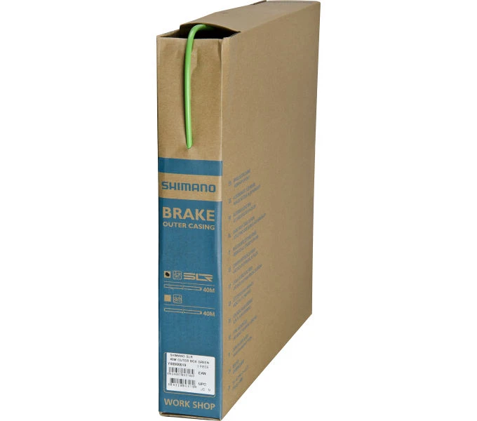 Shimano SLR Road 5mm X 40m Grün Bremszugaussenhülle