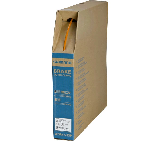 Shimano SLR Road 5mm X 40m Orange Bremszugaussenhülle