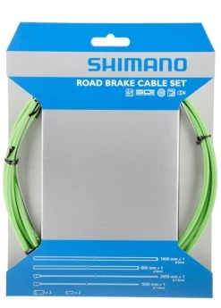 Shimano Bremszug-Set Grün Road